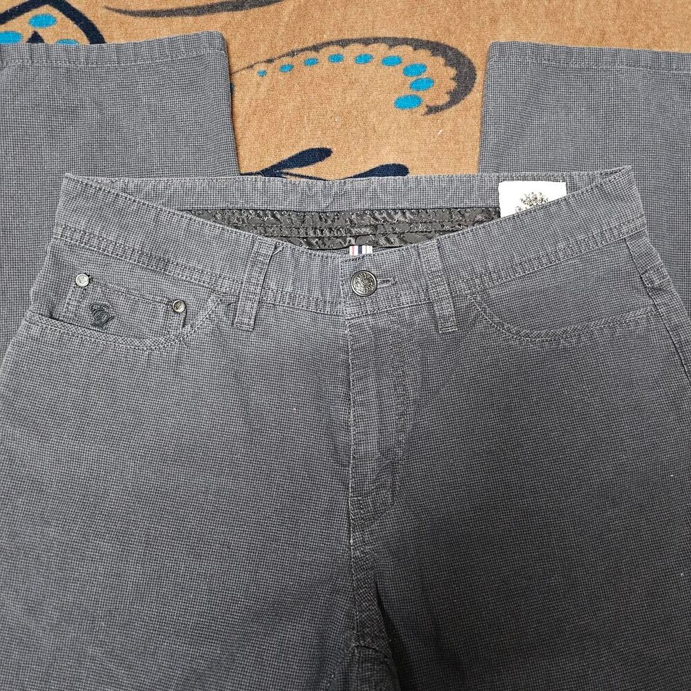 English Laundry Men's Grey and Black Trousers 30x30